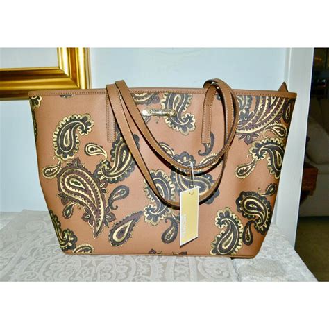 michael kors paisley bag